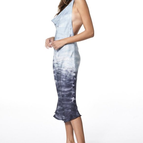 NWT YOUNG FABULOUS & BROKE REBEL HALTER SLIP DRESS, SMALL - Picture 3 of 12